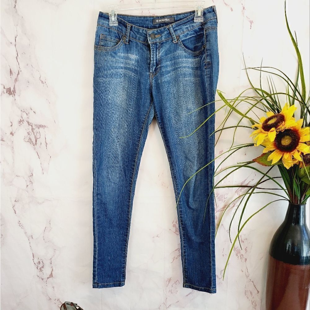 Monarda London based Meadows store skinny jeans